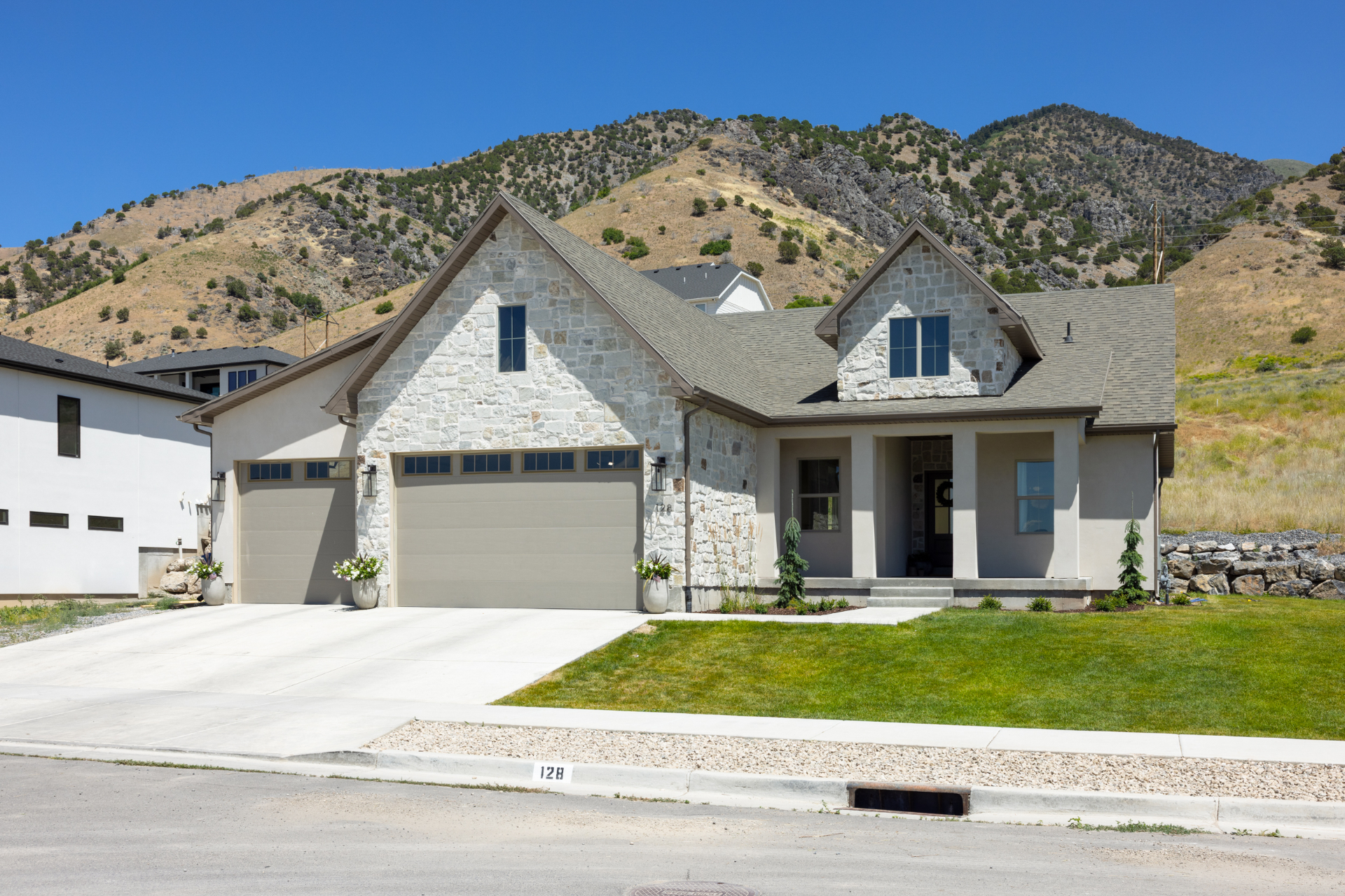 Elgan Residence custom home view 2 in Providence, UT