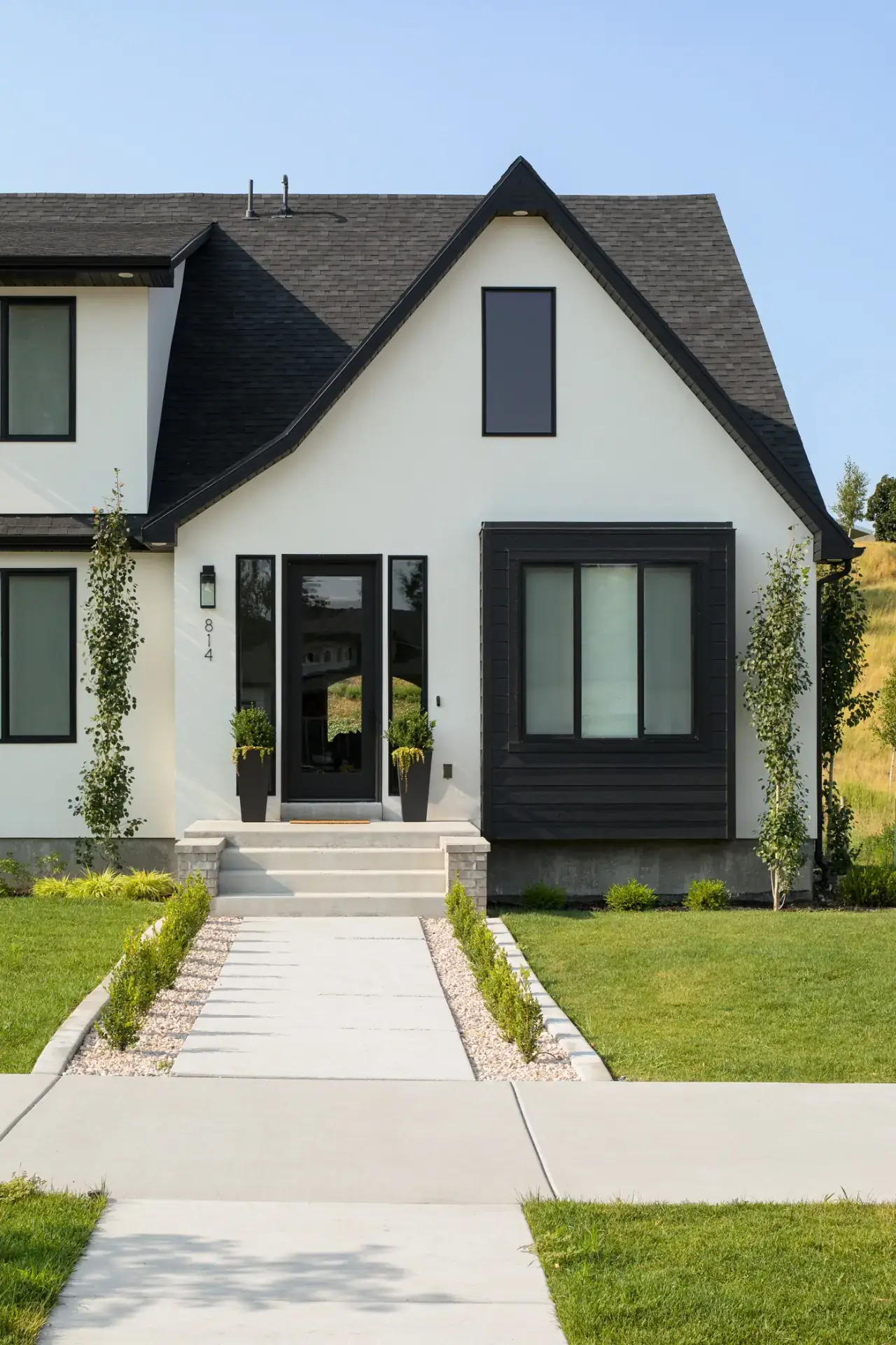 Low Residence custom home view 2 in Logan, UT