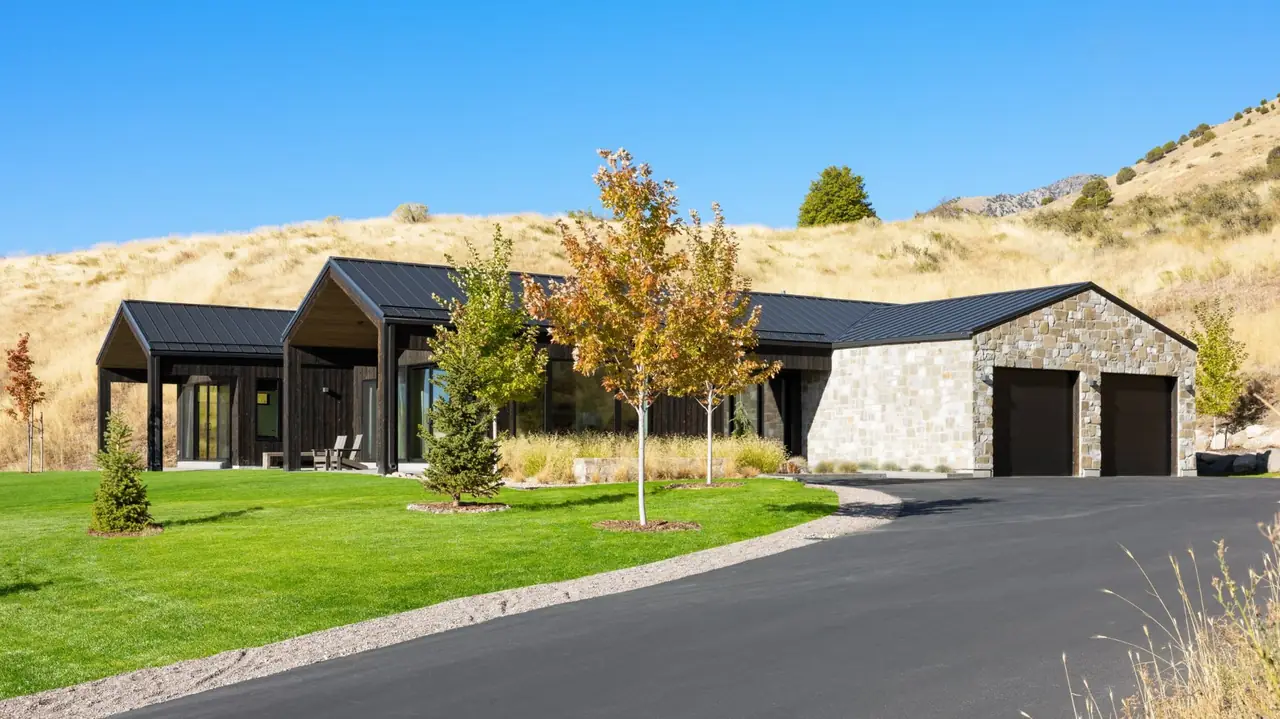 Quail Canyon Drive custom home view 1 in Logan, UT
