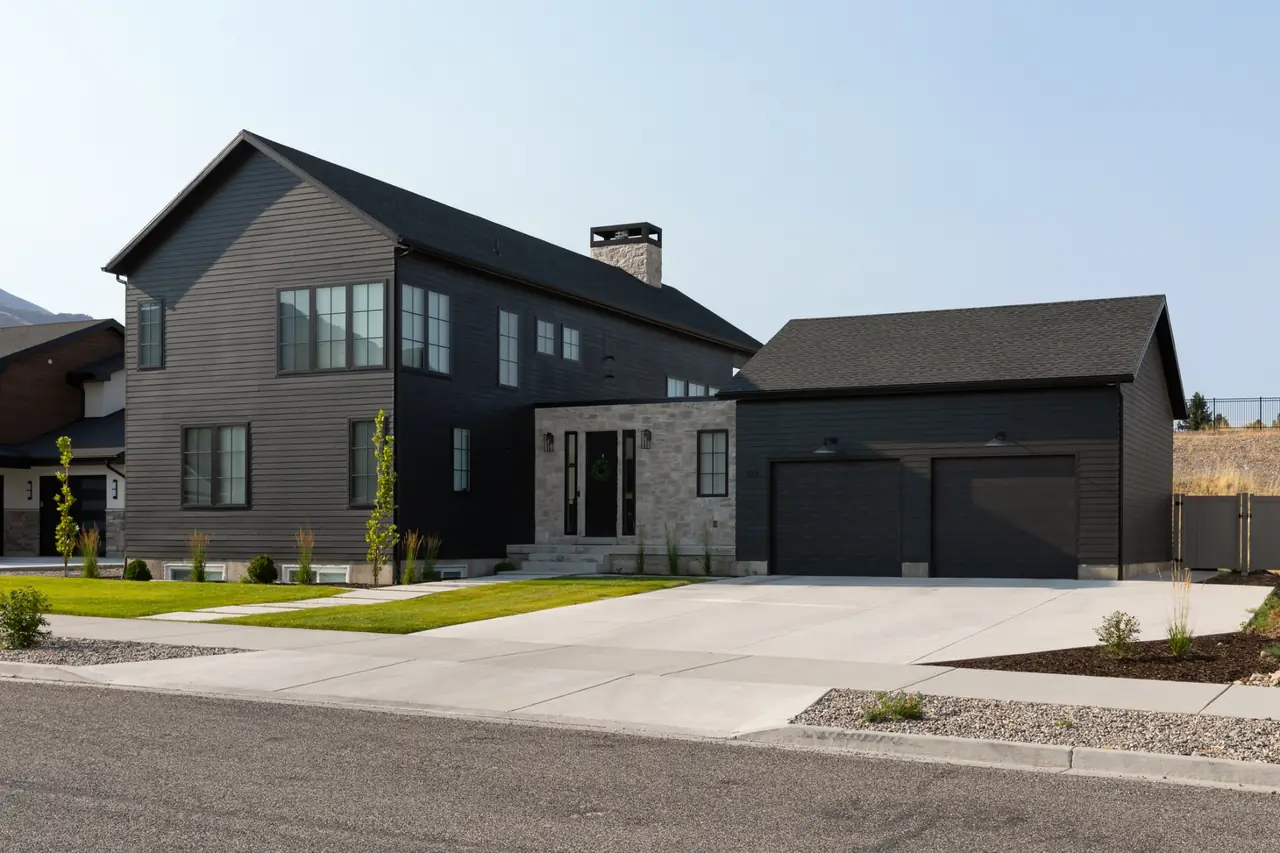 Ward Residence custom home view 2 in Logan, UT