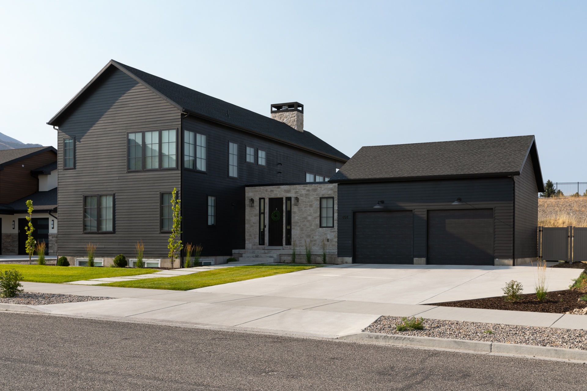 Ward Residence custom home view 2 in Logan, UT