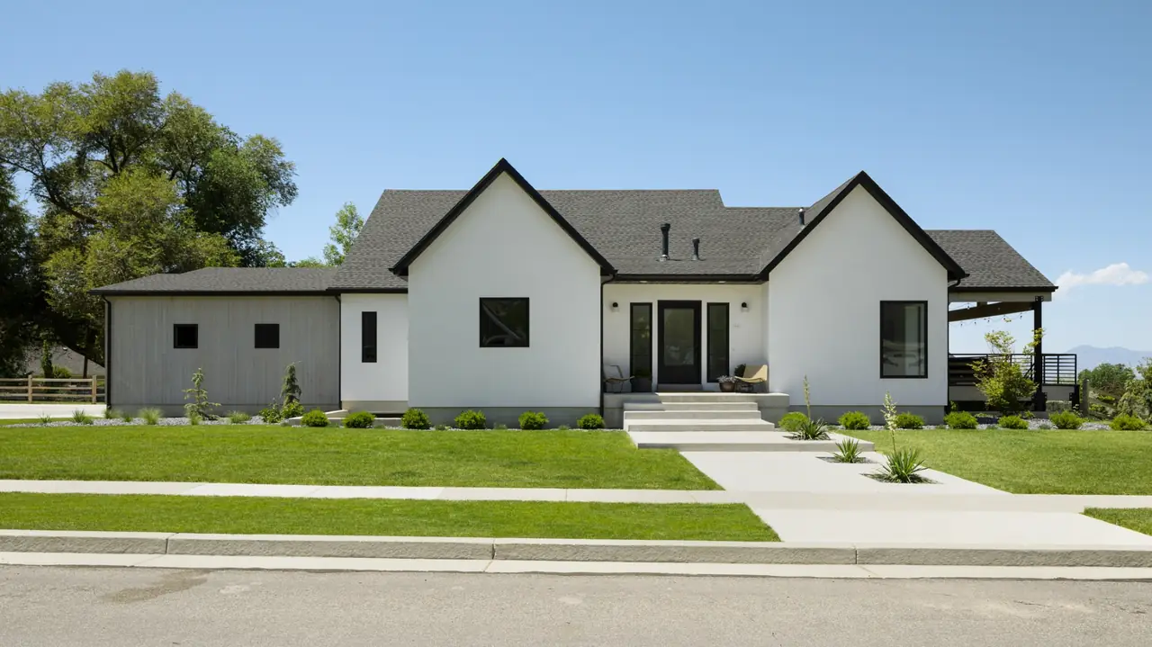 West Residence custom home view 2 in North Logan, UT