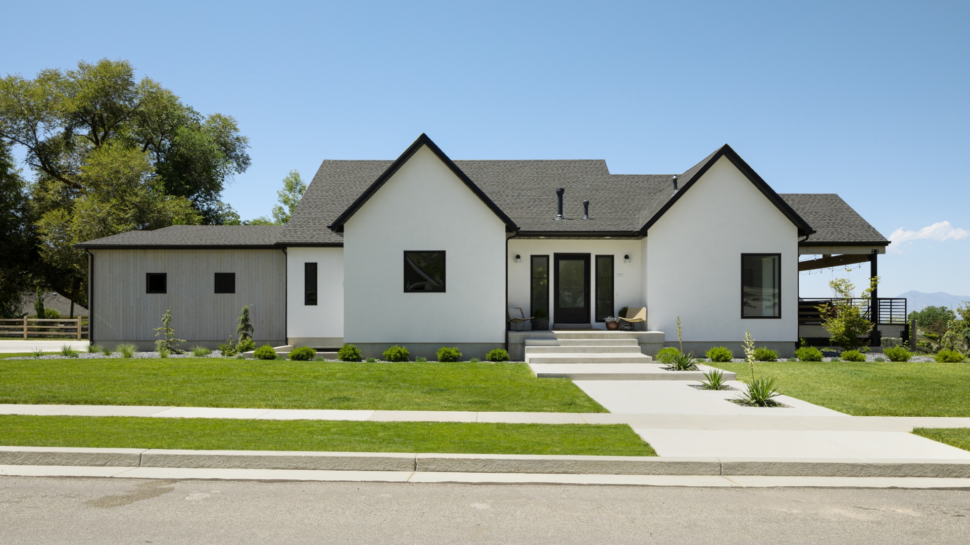 West Residence custom home view 2 in North Logan, UT