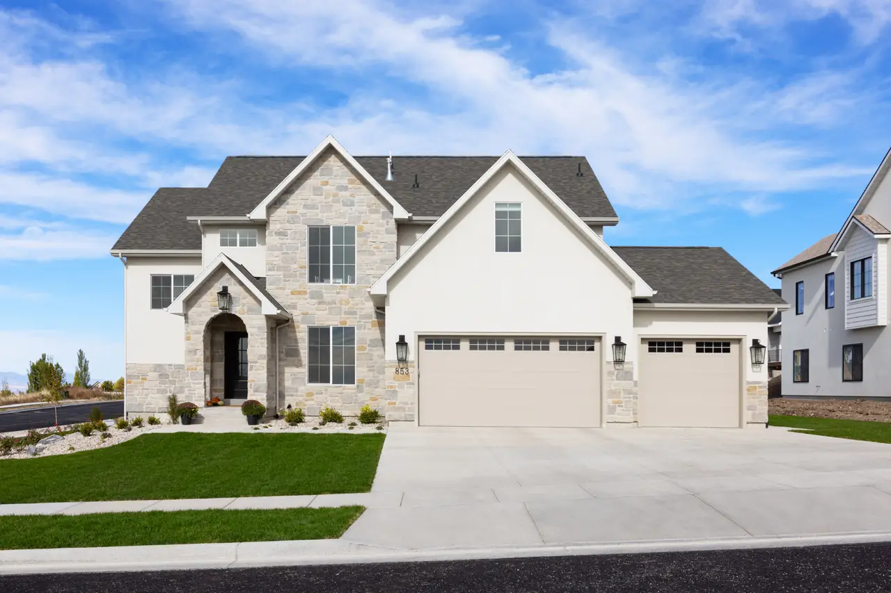 Worley Residence custom home view 1 in Hyde Park, UT
