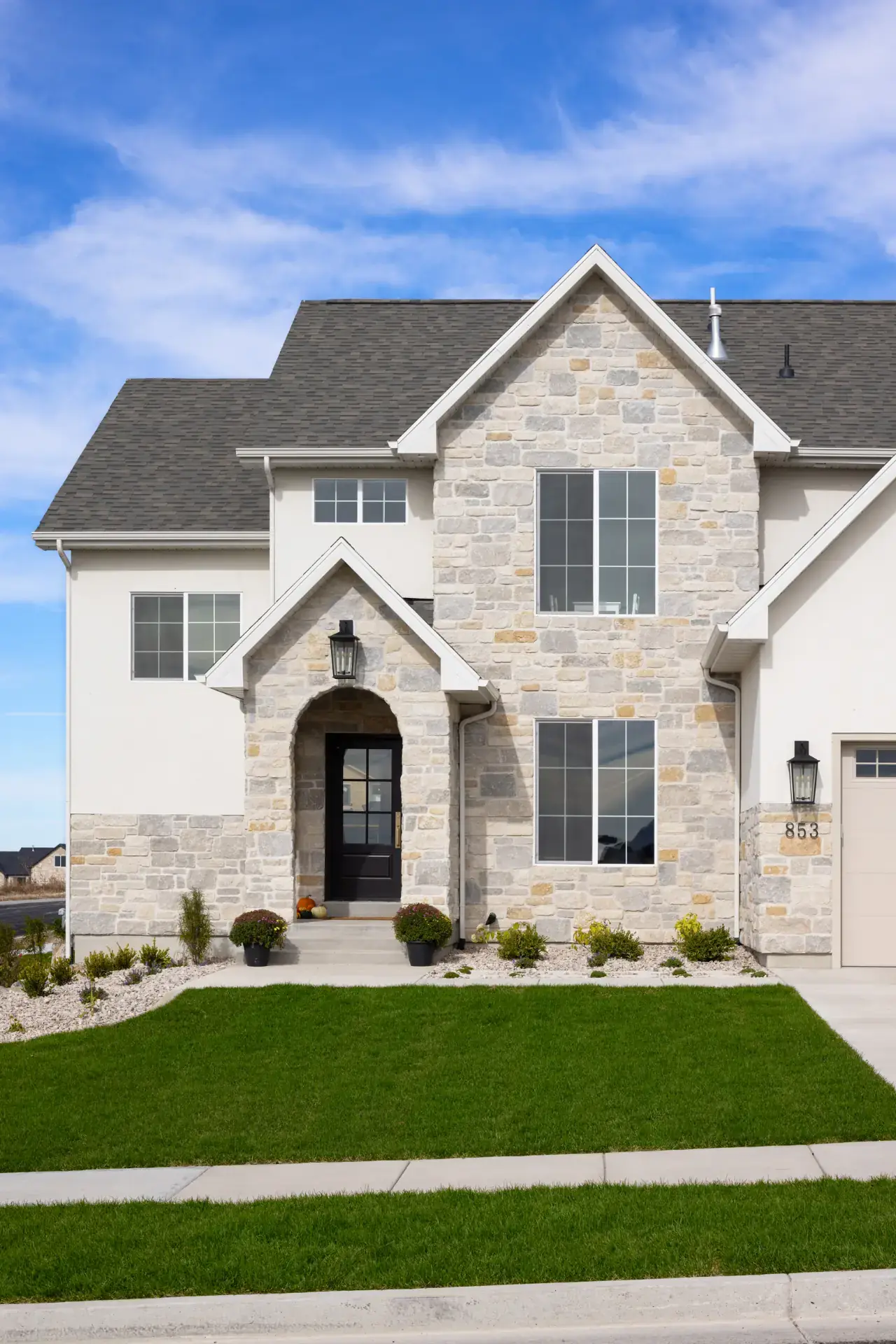 Worley Residence custom home view 2 in Hyde Park, UT